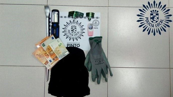 Detenido en Pinto un encapuchado al ser sorprendido intentando forzar un establecimiento en pleno estado de alarma