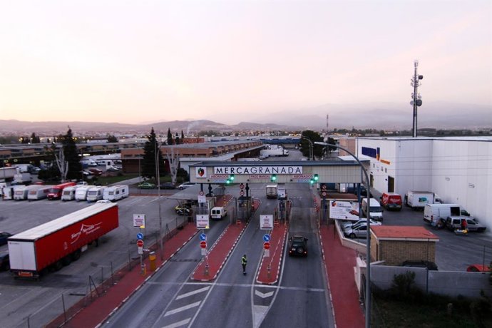 Imagen del acceso al mercado 'Mercagranada'