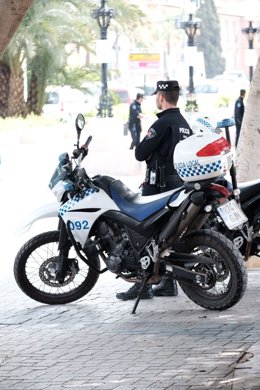 Un agente de la Policía Local de Murcia