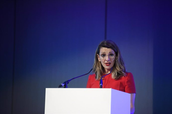 La ministra de Treball i Economia Laboral, Yolanda Díaz, Madrid (Espanya), 5 de mar del 2020.