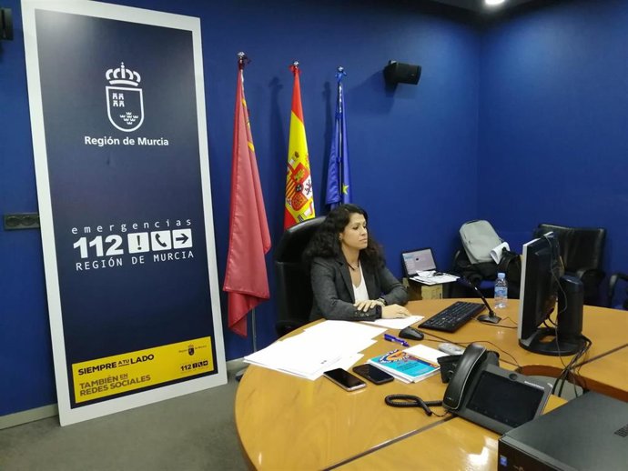 La consejera de Transparencia, Participación y Administración Pública, Beatriz Ballesteros, participó ayer por videoconferencia en el Comité Estatal de Coordinación del Sistema de Protección Civil
