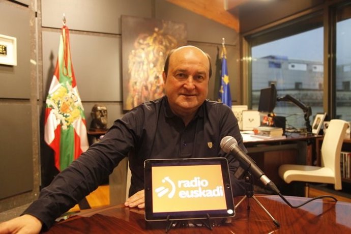 El presidente del EBB del PNV, Andoni Ortuzar