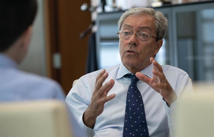 Entrevista de Europa Press a  el consejero de Economía, Conocimiento, Empresas y Universidad, Rogelio Velasco