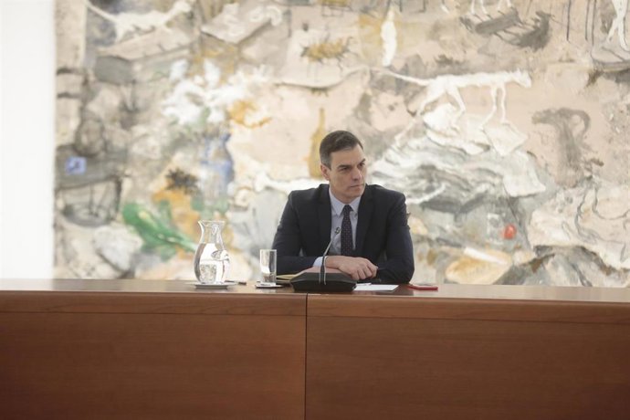 Reunión de Pedro Sánchez para abordar la crisis del coronavirus