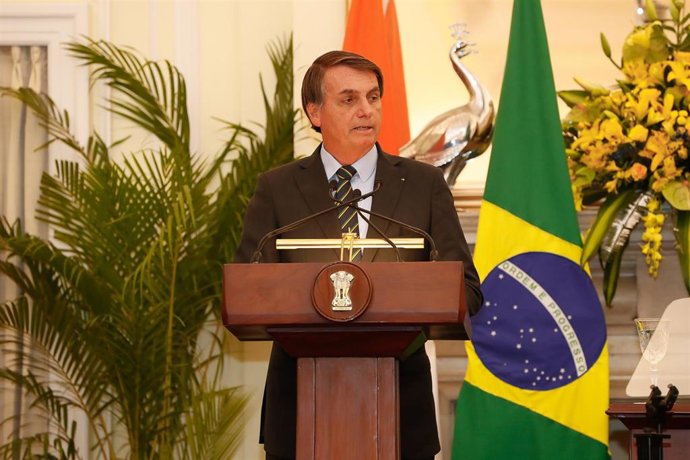 El presidente de Brasil, Jair Bolsonaro