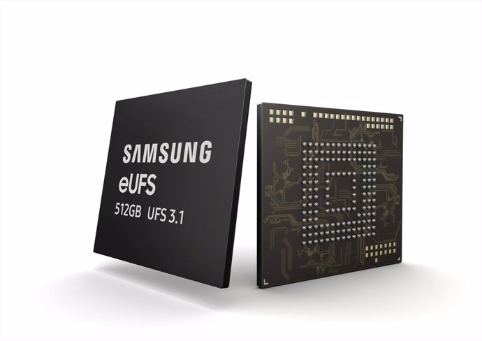 Samsung comienza a producir en masa el chip de almacenamiento UFS 3.1 de hasta 5