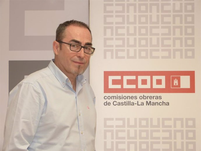 El secretario general de CCOO CLM, Paco de la Rosa.