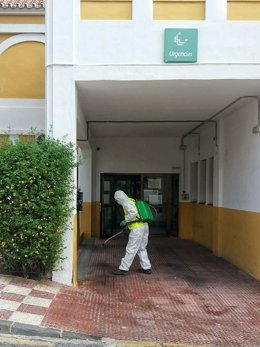 Desinfeccion urgencias Torrox