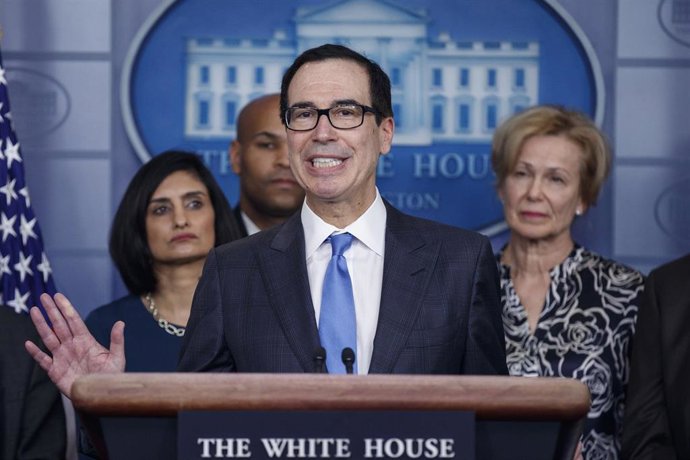 El secretario del Tesoro de EEUU, Steven Mnuchin. 