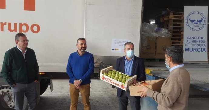 Coronavirus.- Proexport entrega más de 10.000 kilos de verduras al Banco de Alim