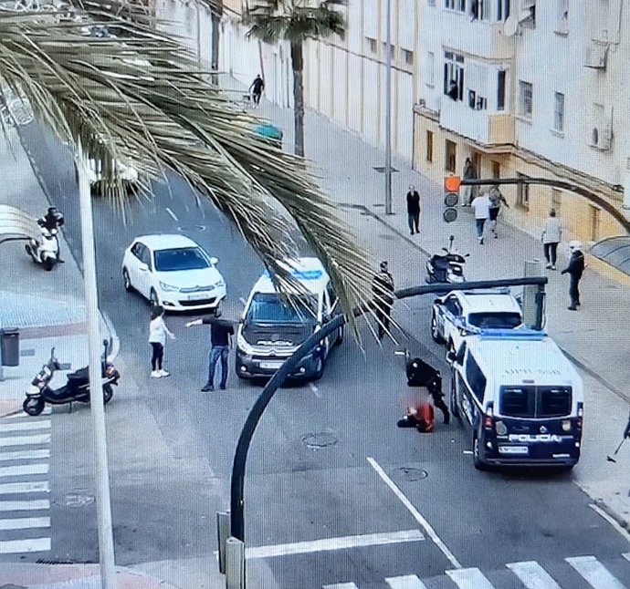 Altercado con detención en Cádiz capital