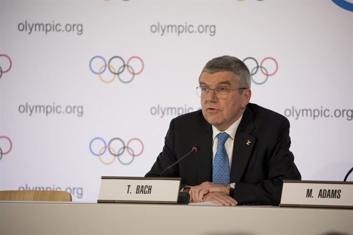 El presidente del Comité Olímpico Internacional (COI), Thomas Bach