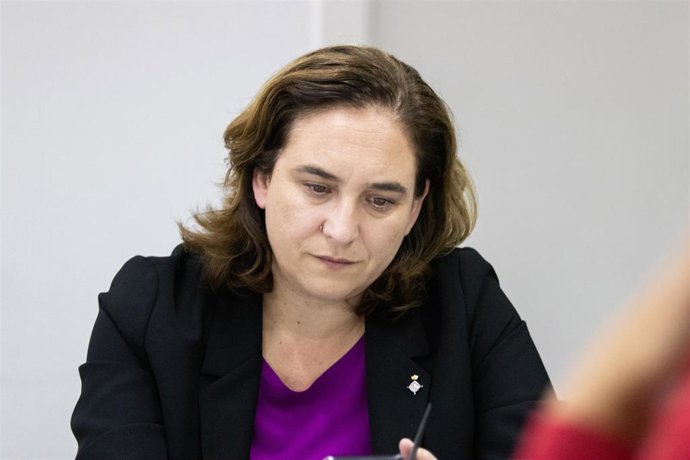 La alcaldesa de Barcelona, Ada Colau