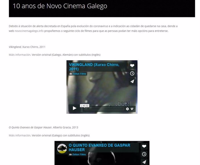 Captura de la web http://novocinemagalego.Info/