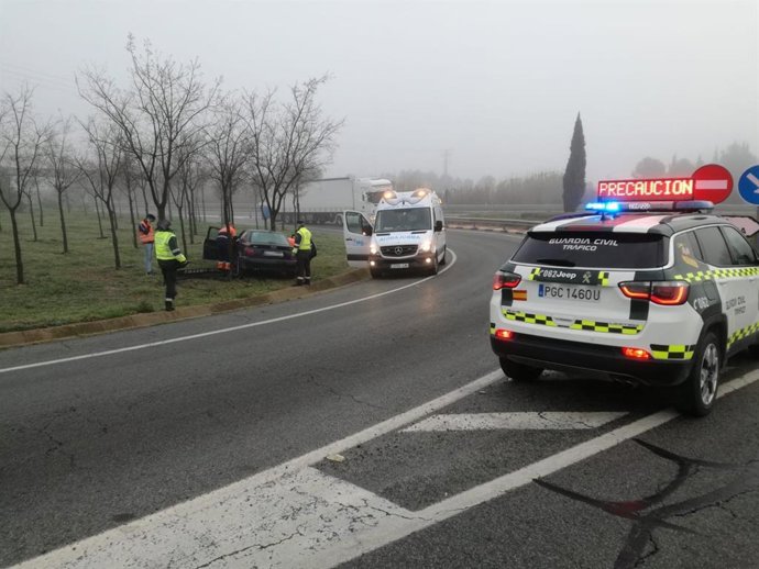 Imagen del accidente.