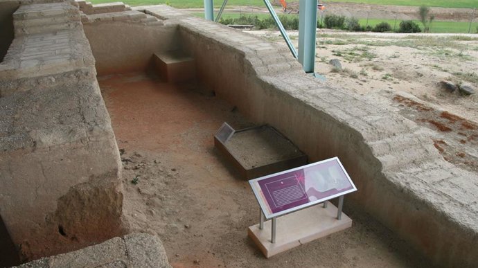 Yacimiento arqueológico de La Mata, en Campanario.