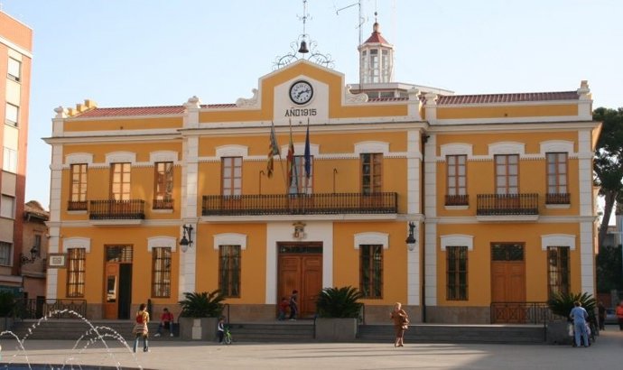 Imagen del Ayuntamiento de la localidad valenciana de Burjassot.