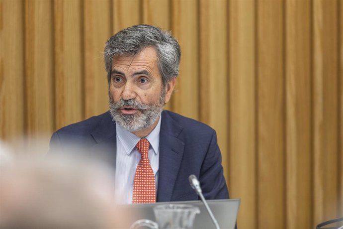 El president del Consell General del Poder Judicial i del Tribunal Suprem (CGPJ), Carlos Lesmes, Pontevedra/Galícia (Espanya), 30 de gener del 2020.