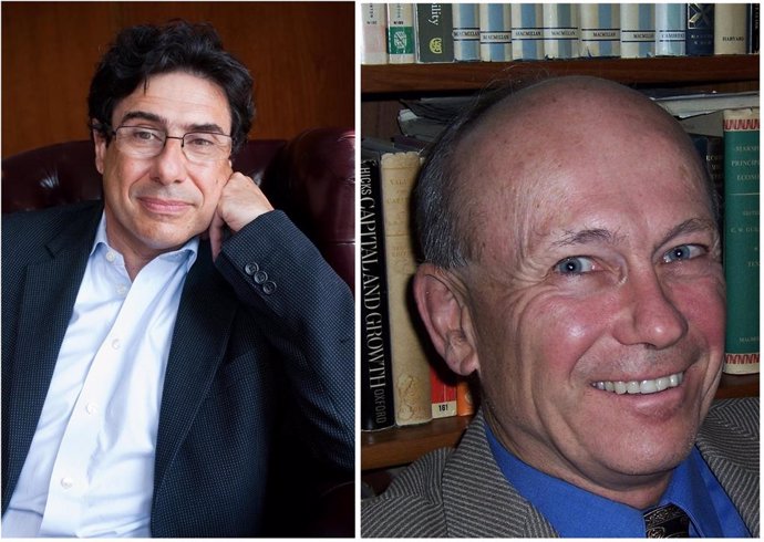 Los economistas Philippe Aghion y Peter Howitt