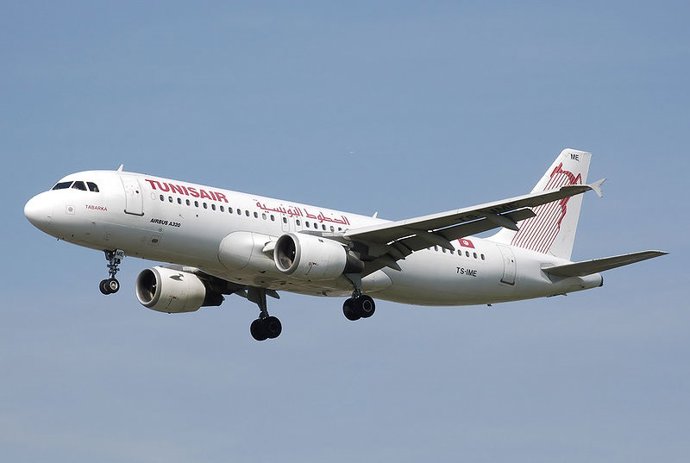 Avión de Tunisair