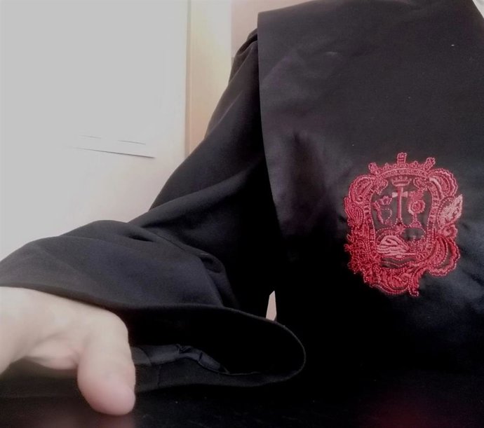 Toga del Colegio de Abogados de Málaga