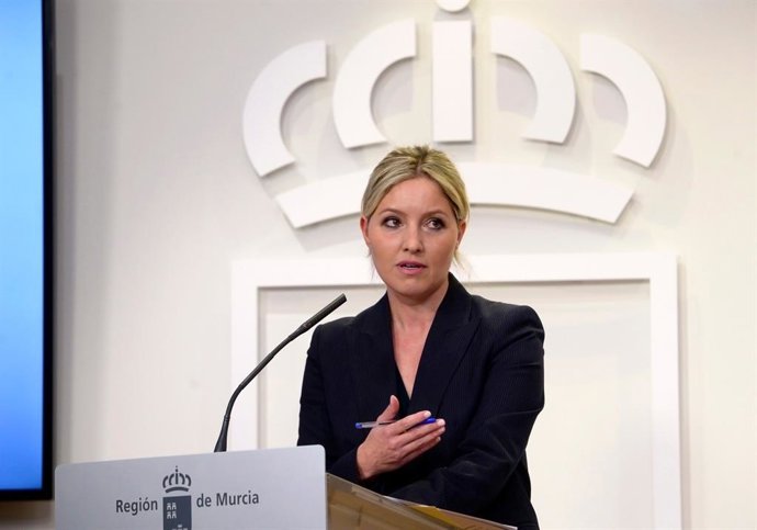 La portavoz del Ejecutivo regional y consejera de Empresa, Industria y Portavocía, Ana Martínez Vidal