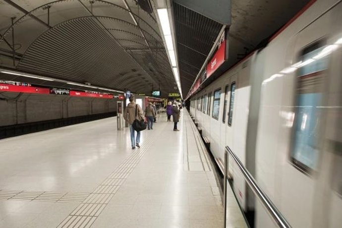 La estación de la L1 de La Sagrera del Metro de Barcelona
