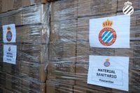 El Espanyol dona 6.000 mascarillas a centros médicos y hospitalarios