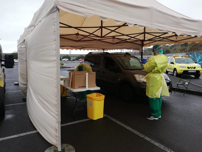 Punto de recogida de muestras