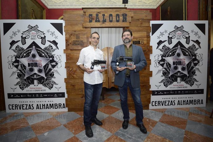 Exposición sobre Blacksad, organizada por el festival Granada Noir en su quinta edición