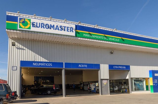 Imagen de un taller de Euromaster.