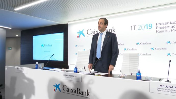 El conseller delegat de CaixaBank, Gonzalo Gortázar.