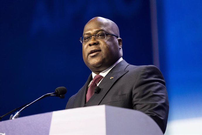 El presidente de RDC, FélixTshisekedi