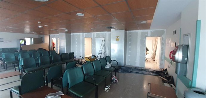 Obras ampliación servicio de Urgencias del Hospital Reina Sofía de Córdoba