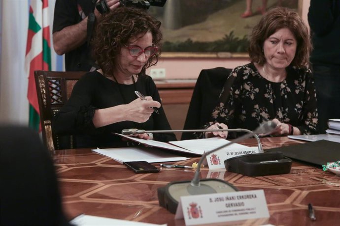 La ministra de Hacienda y portavoz del Gobierno, María Jesús Montero, en una imagen de archivo.