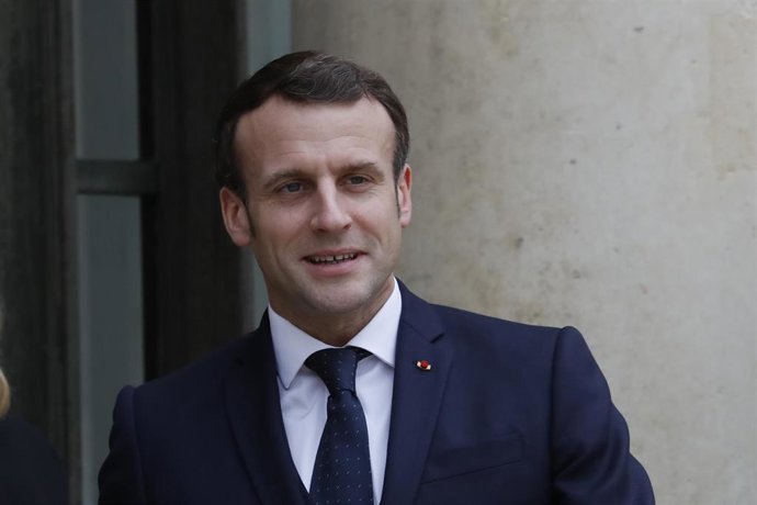 El presidente de Francia, Emmanuel Macron