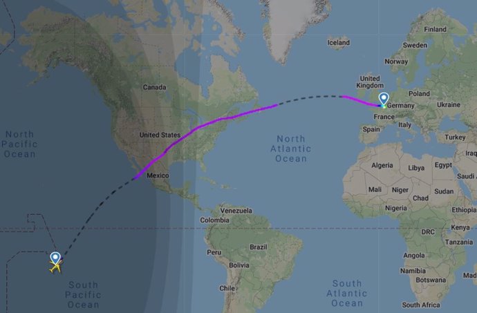 El vuelo doméstico más largo del mundo