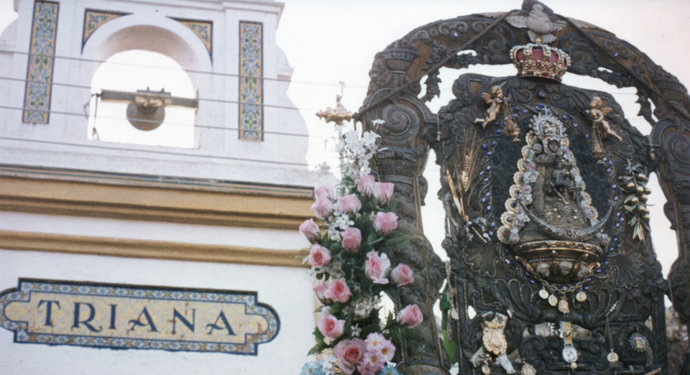 Una imagen de la Hermandad del Rocío de Triana
