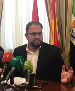 El alcalde de Mérida, Antonio Rodríguez Osuna en una imagen de archivo