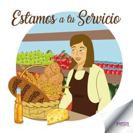 Coronavirus.- Diputación ofrece en redes información de comercios de Alimentos d