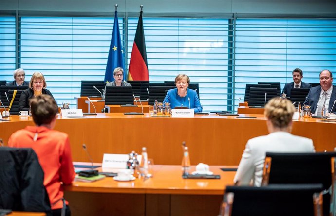 German Cabinet meeting in Berlin