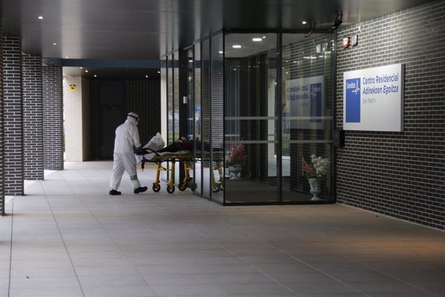 Residencia de mayores Sanitas San Martín en Vitoria donde han fallecido 8 personas por coronavirus