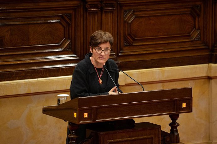 La diputada dels comuns en el Parlament Marta Ribas en una imatge d'arxiu. 