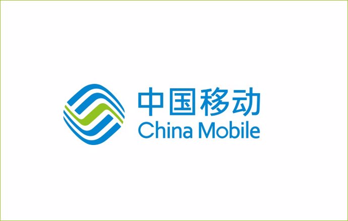 Logo de la teleco China Mobile.