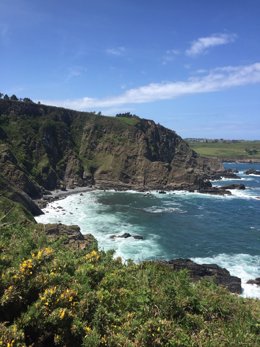Playa, Gozón, Asturias. 