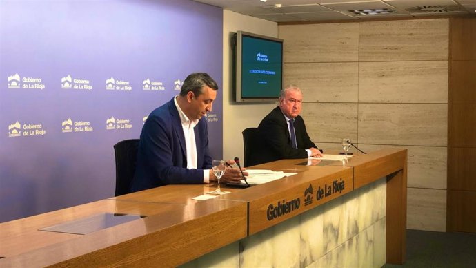 Rueda de prensa del Gobierno de La Rioja