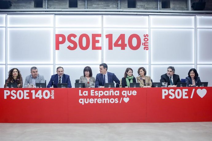 Reunión de la Comisión Ejecutiva Federal del PSOE