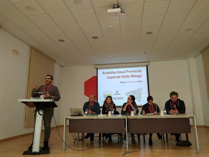 El coordinador provincial de Izquierda Unida y diputado de Adelante Andalucía en el Parlamento Andaluz, Guzmán Ahumada,