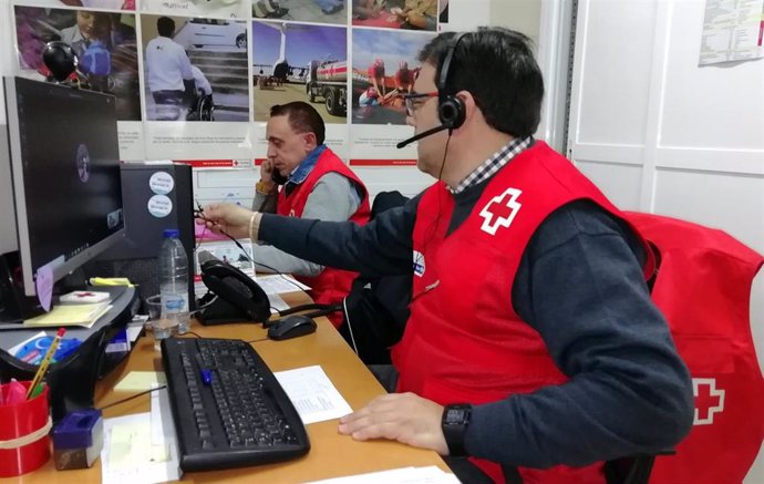 Huelva.- Coronavirus.- Cruz Roja realizará 9.000 llamadas de seguimiento para atender a personas vulnerables