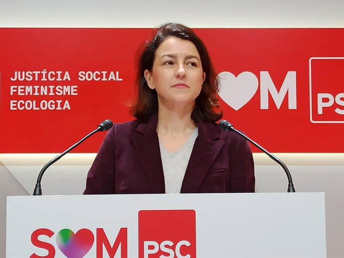 La portaveu del PSC en el Parlament, Eva Granados